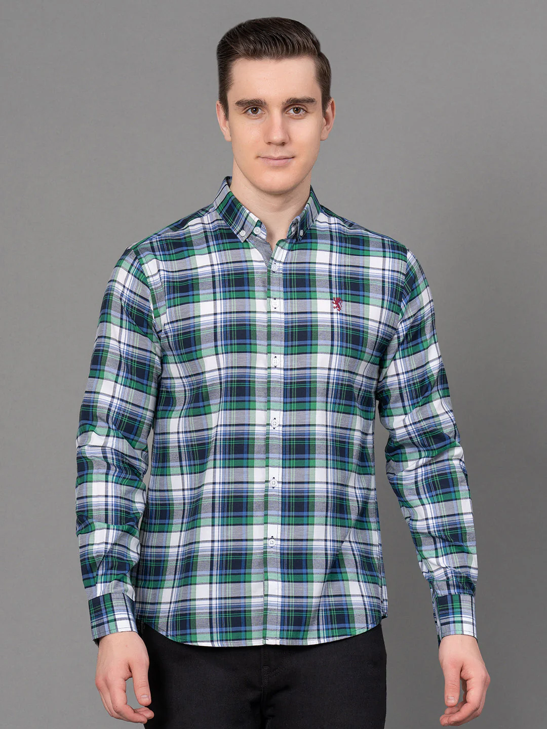 Casual Checked Shirt For Men - Image 6