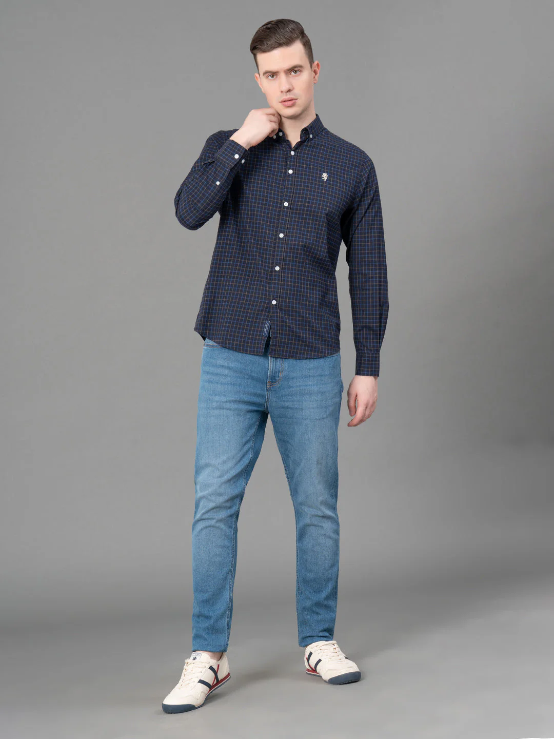 Casual Checked Shirt For Men - Image 5