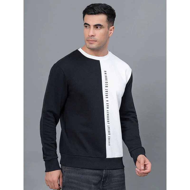 Casual Colorblock Sweatshirt for Men - Image 2