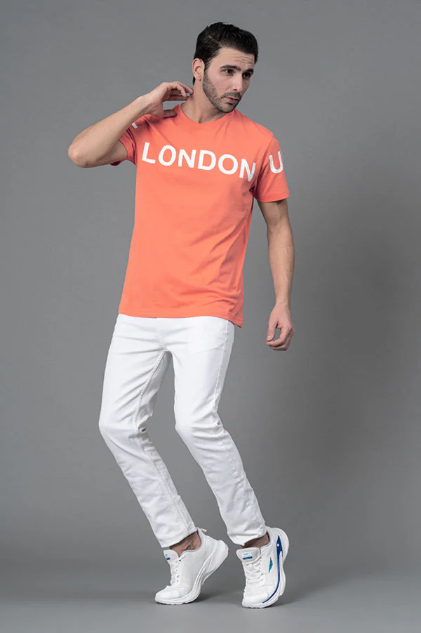 Casual Graphic Print T-Shirt for Men - Image 5