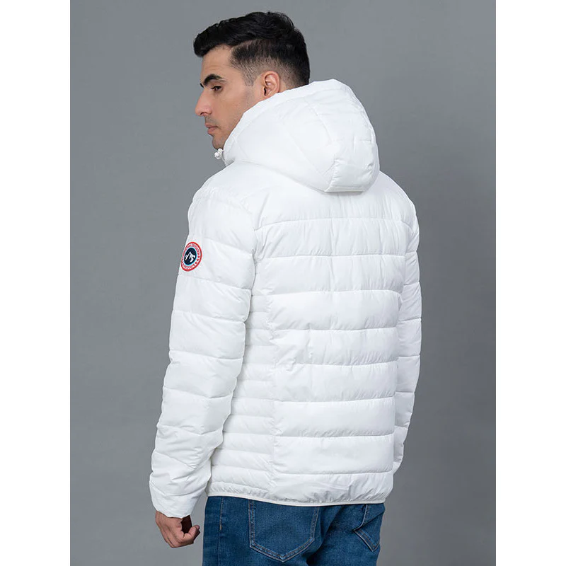Casual Padded Jacket with Hood for Men - Image 3