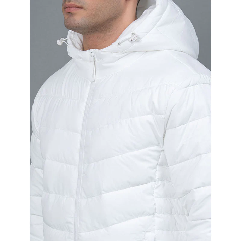 Casual Padded Jacket with Hood for Men - Image 4