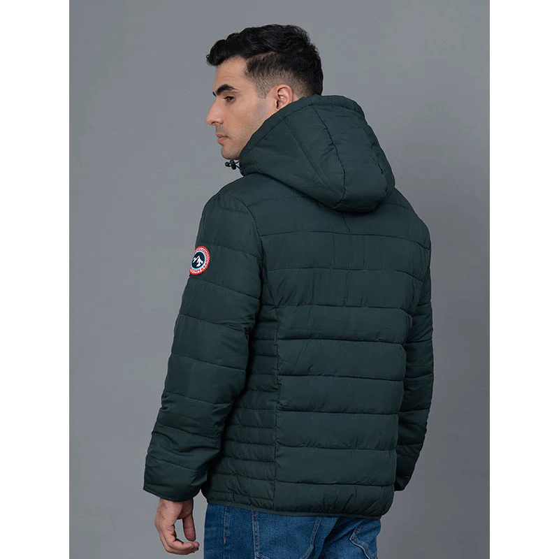Casual Padded Jacket with Hood for Men - Image 3