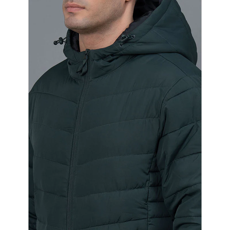 Casual Padded Jacket with Hood for Men - Image 4
