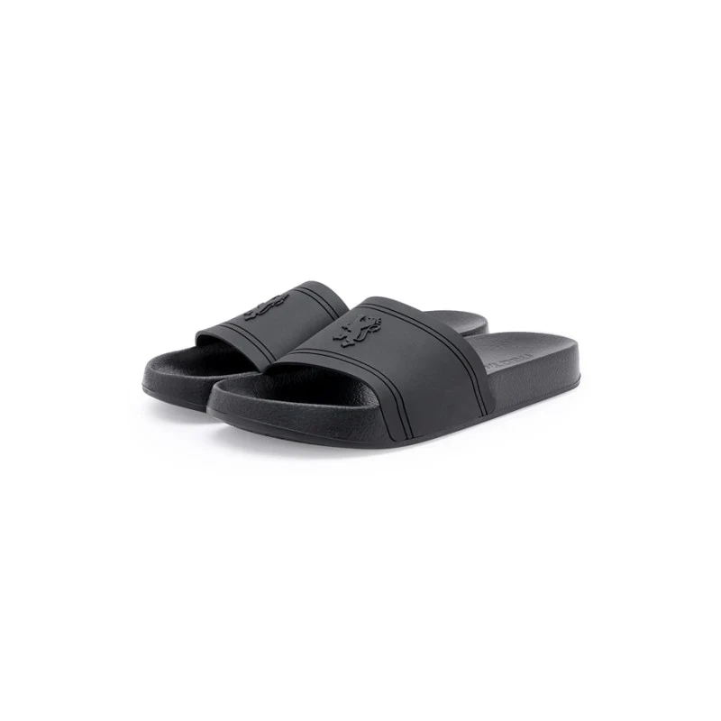 Casual Sliders for Men's - Comfortable Black Slip-On Casual Sliders for Men's - Image 5