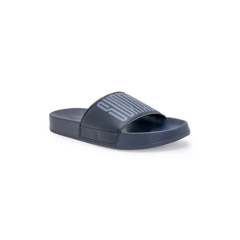 Casual Sliders for Men's - Comfortable Navy Slip-On Casual Sliders for Men's - Image 2