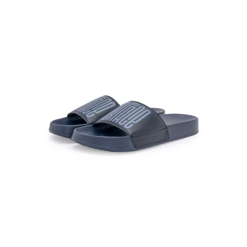 Casual Sliders for Men's - Comfortable Navy Slip-On Casual Sliders for Men's - Image 5