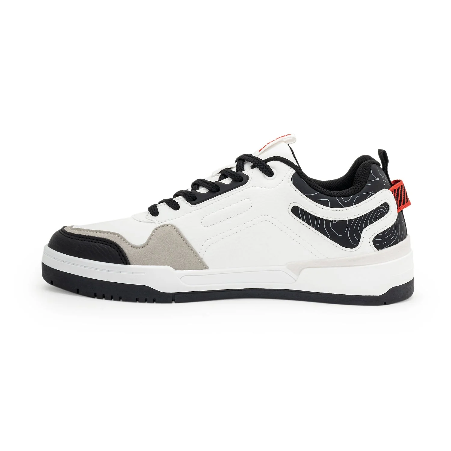 casual sneaker shoes for men elegantly rounded front soothing insole impact resistant comfort - Image 3