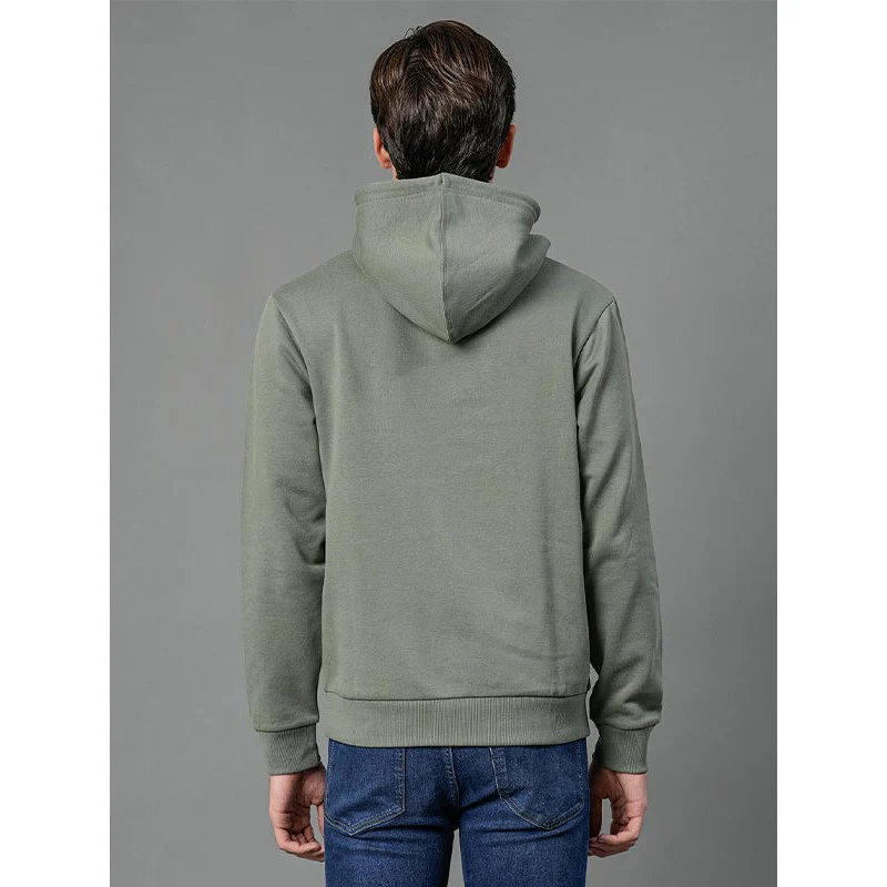 Casual Solid Hoodie For Men - Image 3
