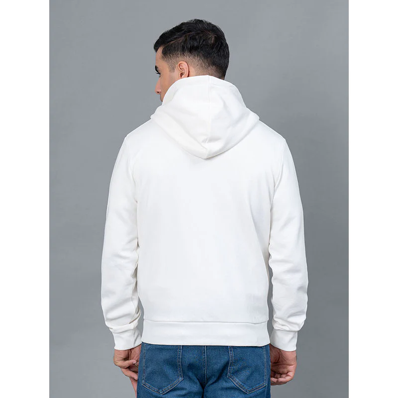 Casual Solid Hoodie With Zipper for Men - Image 3