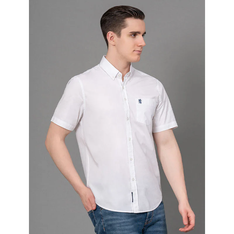 Casual Solid Shirt For Men - Image 2