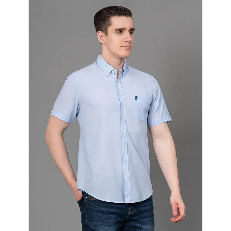Casual Solid Shirt For Men - Image 2
