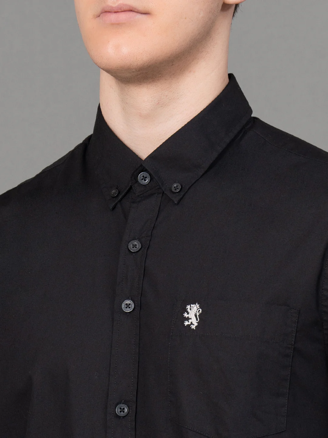 Casual Solid Shirt For Men - Image 5