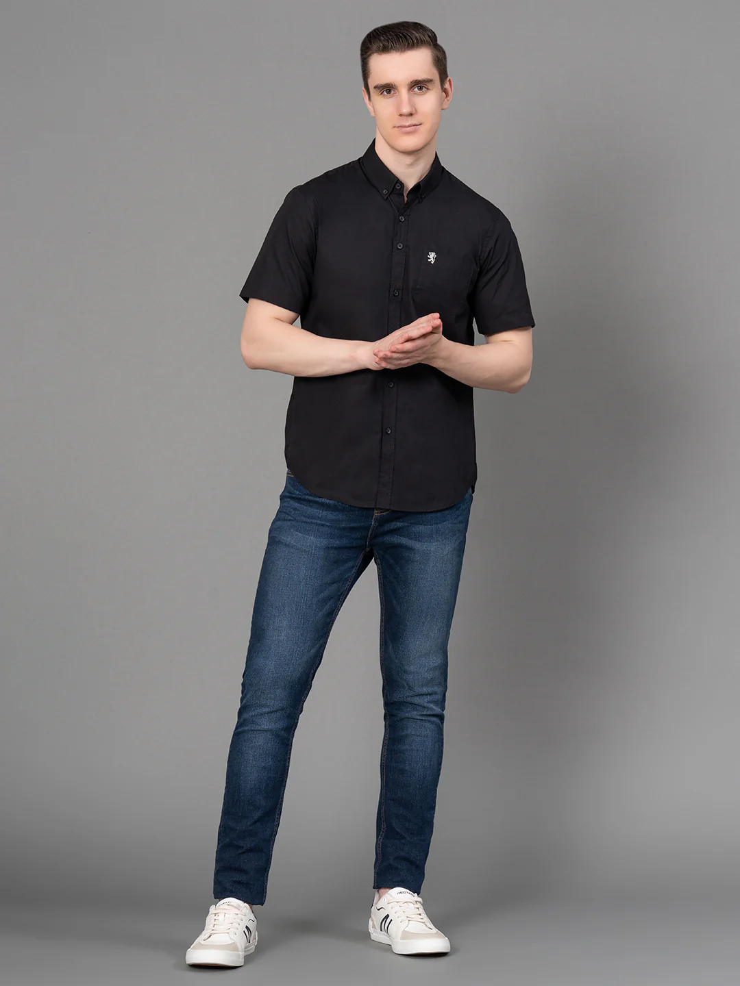 Casual Solid Shirt For Men - Image 6
