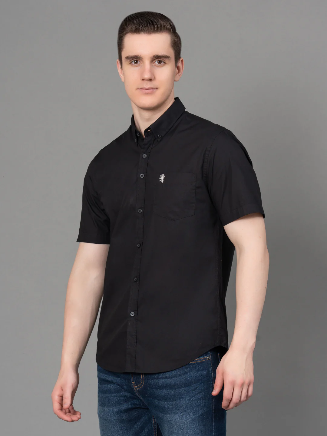 Casual Solid Shirt For Men - Image 7