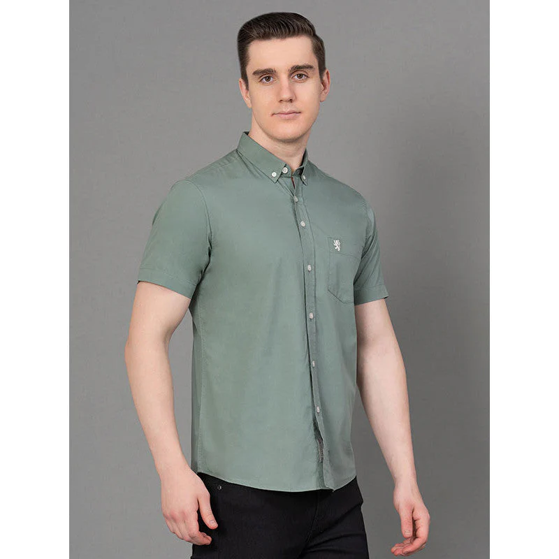 Casual Solid Shirt For Men - Image 4