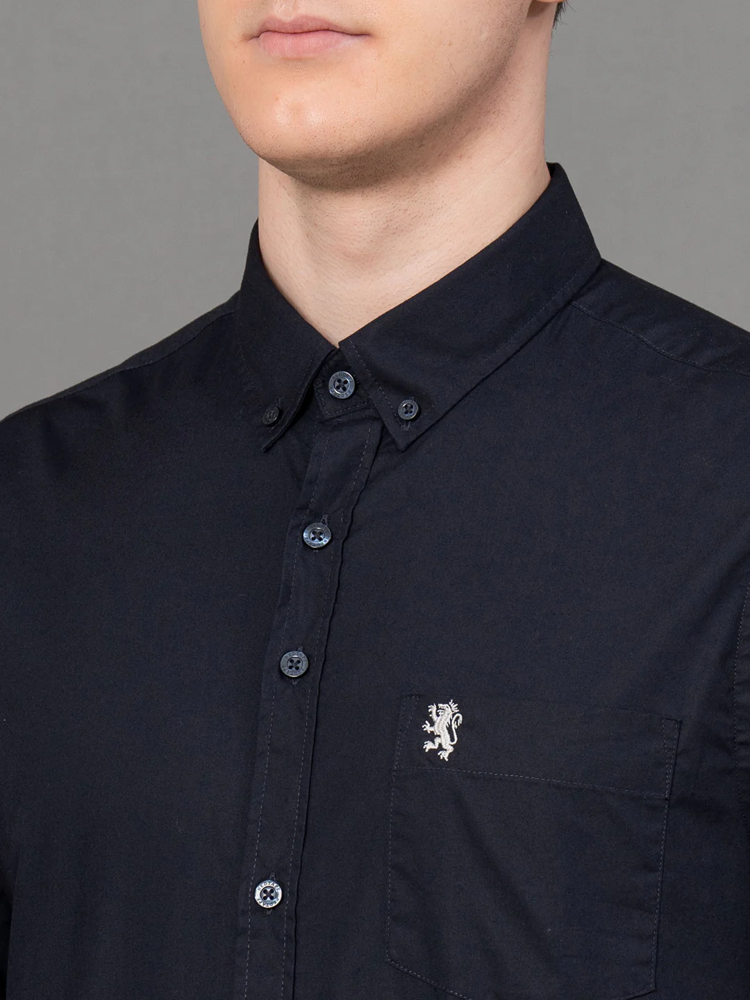 Casual Solid Shirt For Men - Image 5