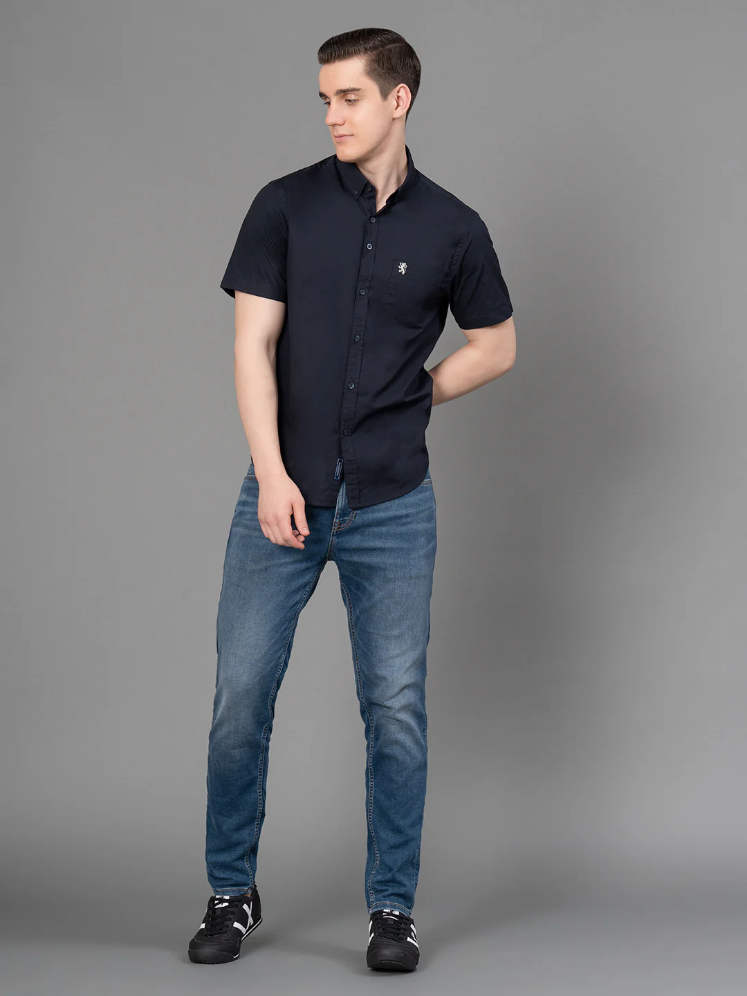 Casual Solid Shirt For Men - Image 6