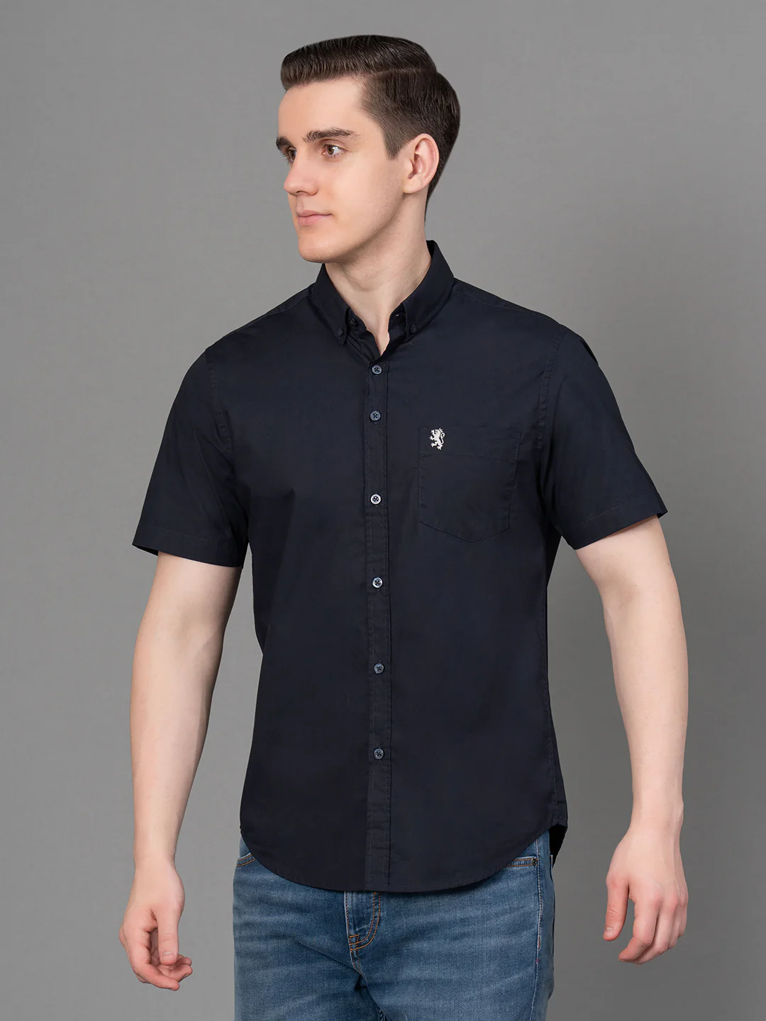 Casual Solid Shirt For Men - Image 7
