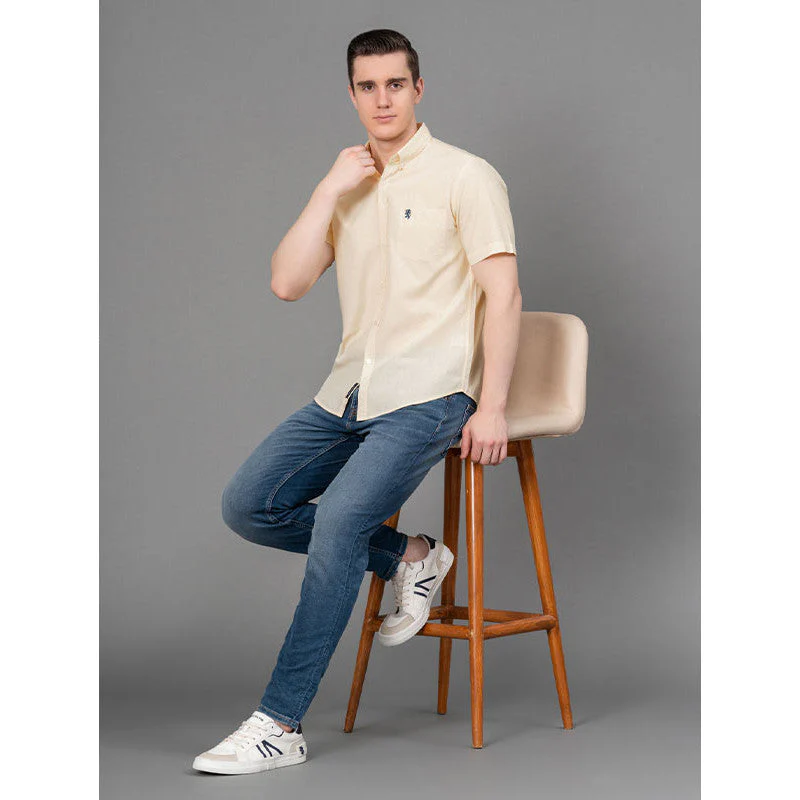 Casual Solid Shirt For Men - Image 5