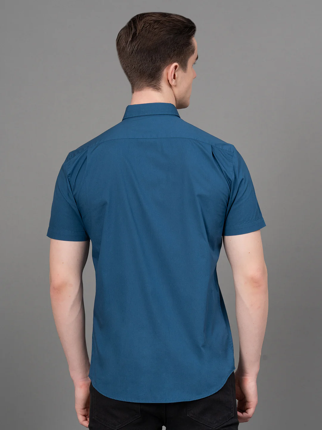 Casual Solid Shirt For Men - Image 4
