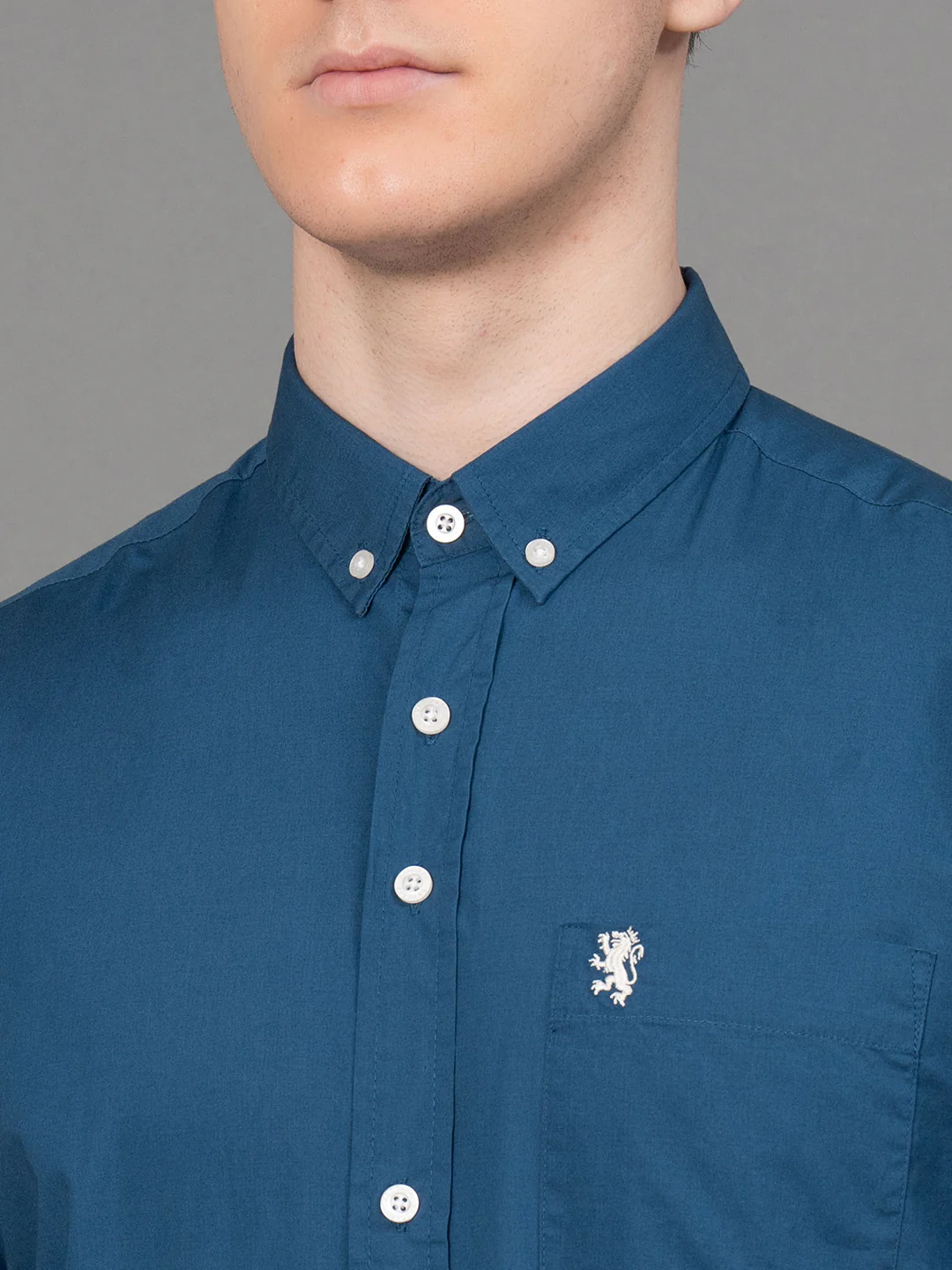 Casual Solid Shirt For Men - Image 5