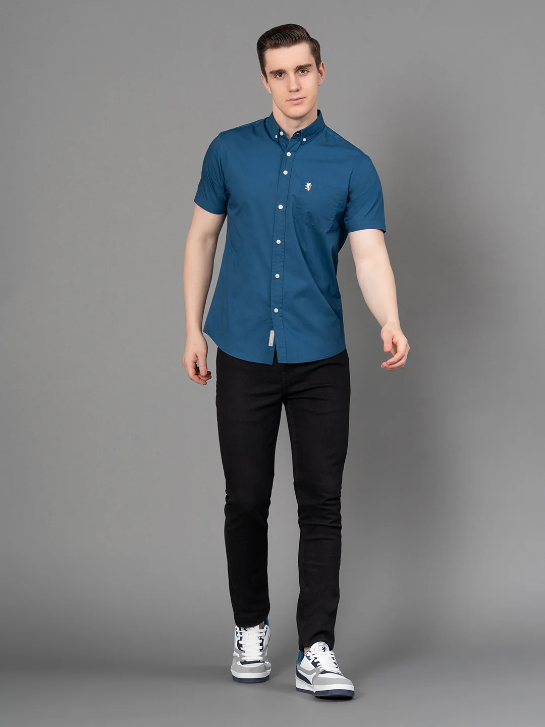 Casual Solid Shirt For Men - Image 6