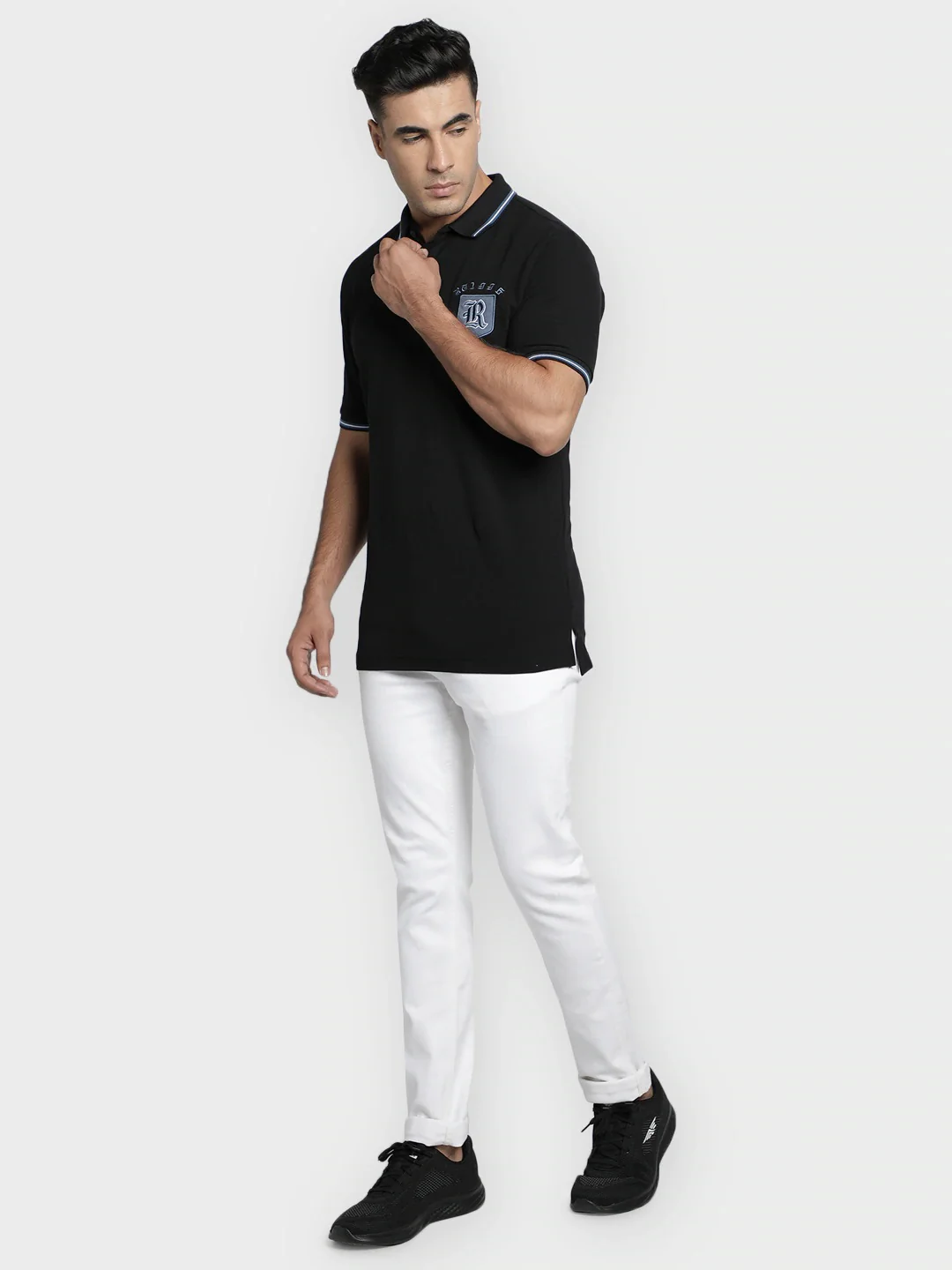 Casual Solid Skinny Jeans For Men - Image 5