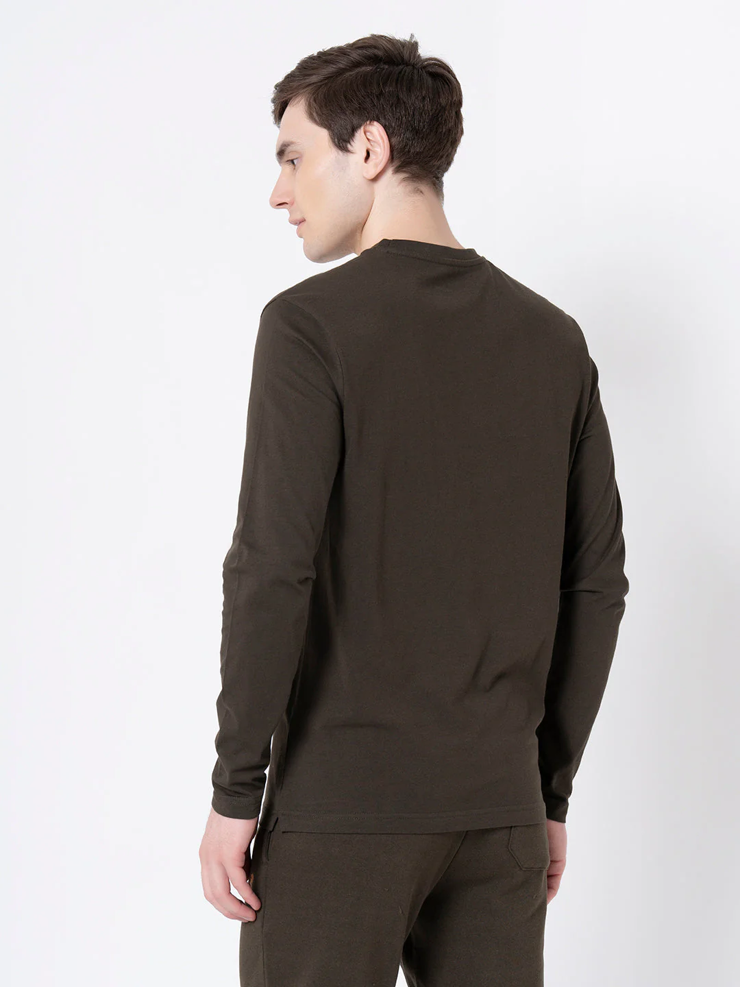 Casual Solid T-Shirt For Men - Image 3
