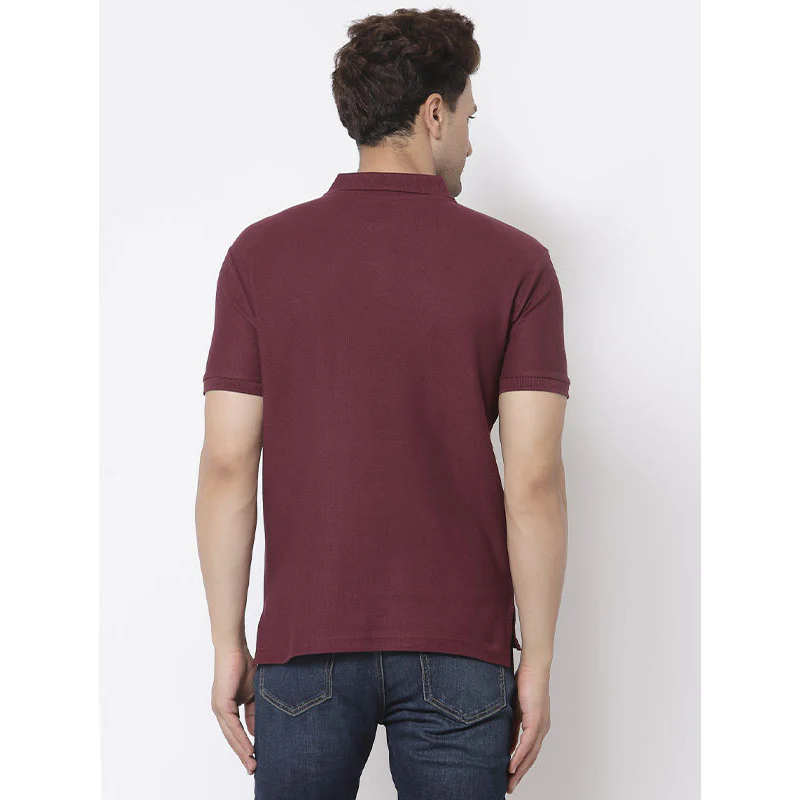 Casual Solid T-Shirt For Men - Image 3