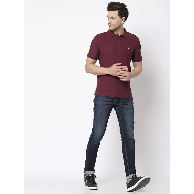 Casual Solid T-Shirt For Men - Image 5