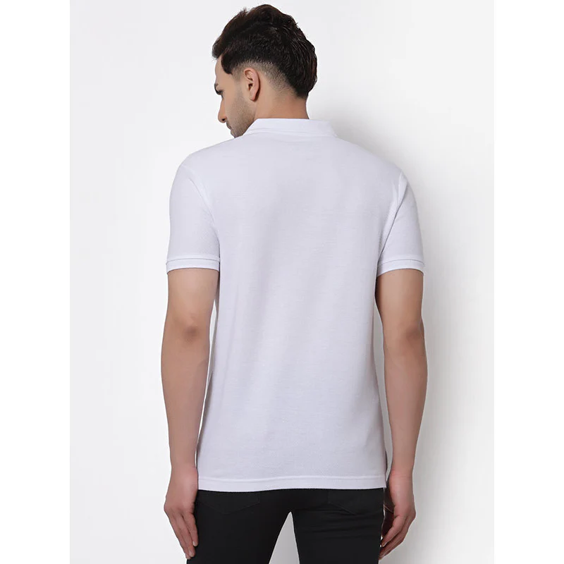 Casual Solid T-Shirt For Men - Image 3
