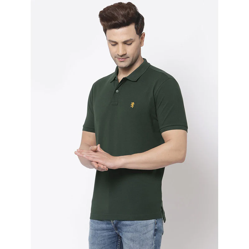 Casual Solid T-Shirt For Men - Image 2