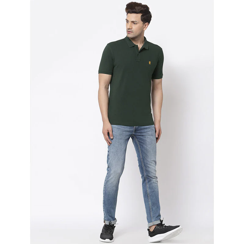 Casual Solid T-Shirt For Men - Image 5