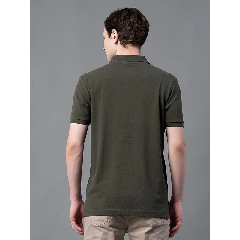 Casual Solid T-Shirt For Men - Image 3