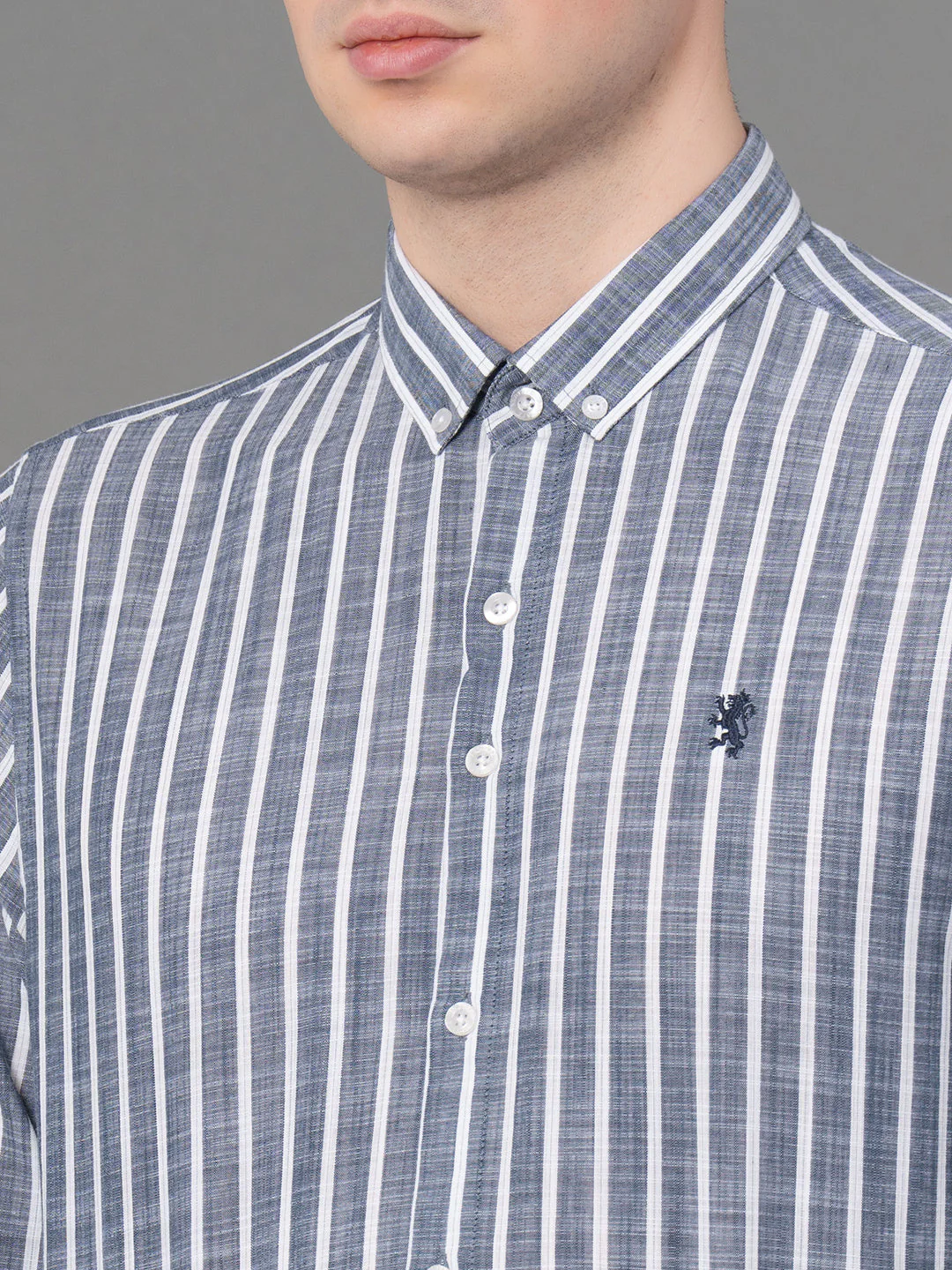 Casual Striped Shirt For Men - Image 4