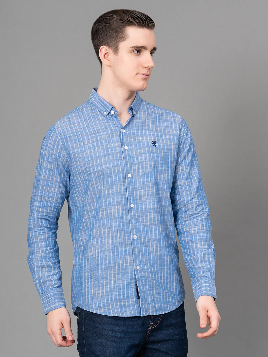 Casual Striped Shirt For Men - Image 3