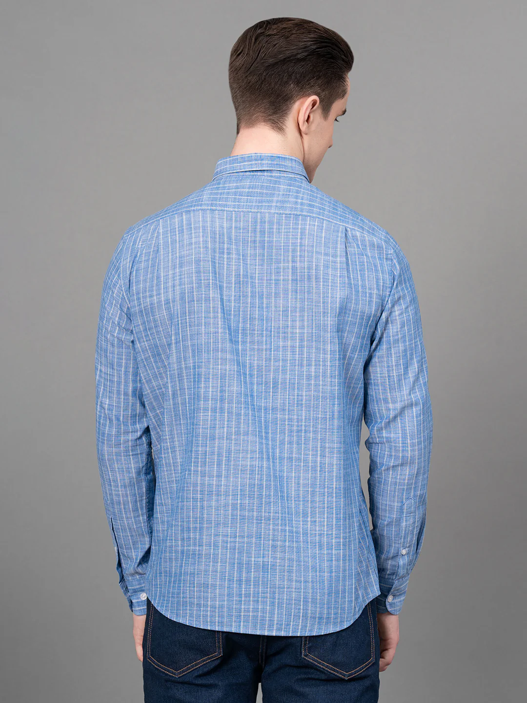 Casual Striped Shirt For Men - Image 4