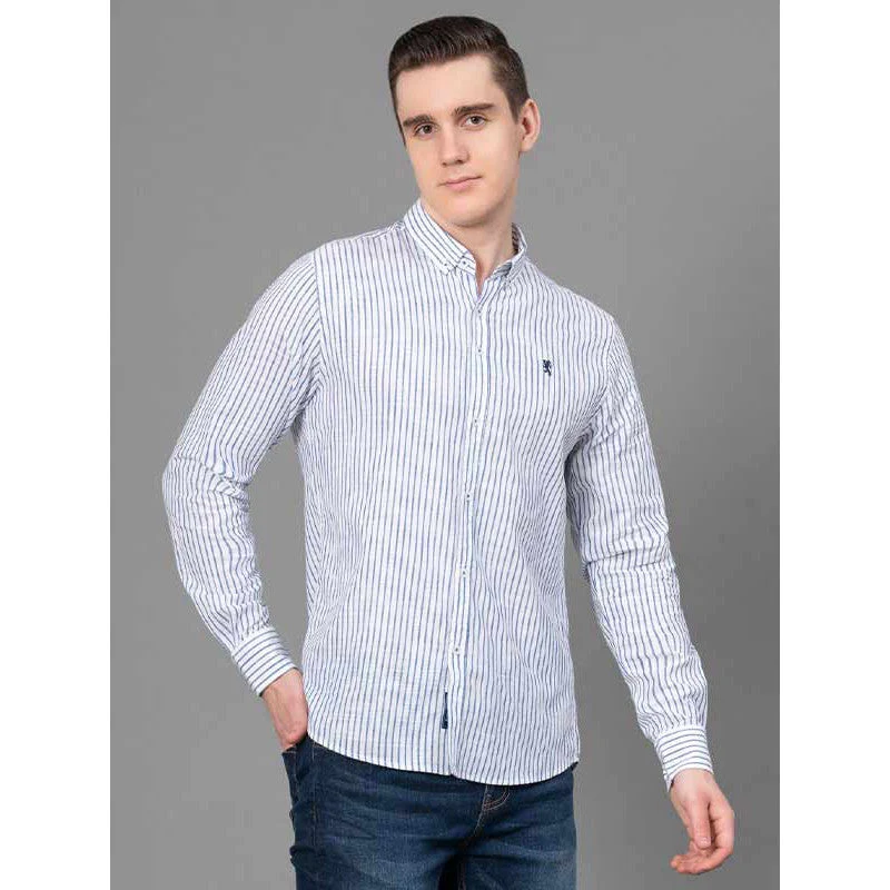 Casual Striped Shirt For Men - Image 2