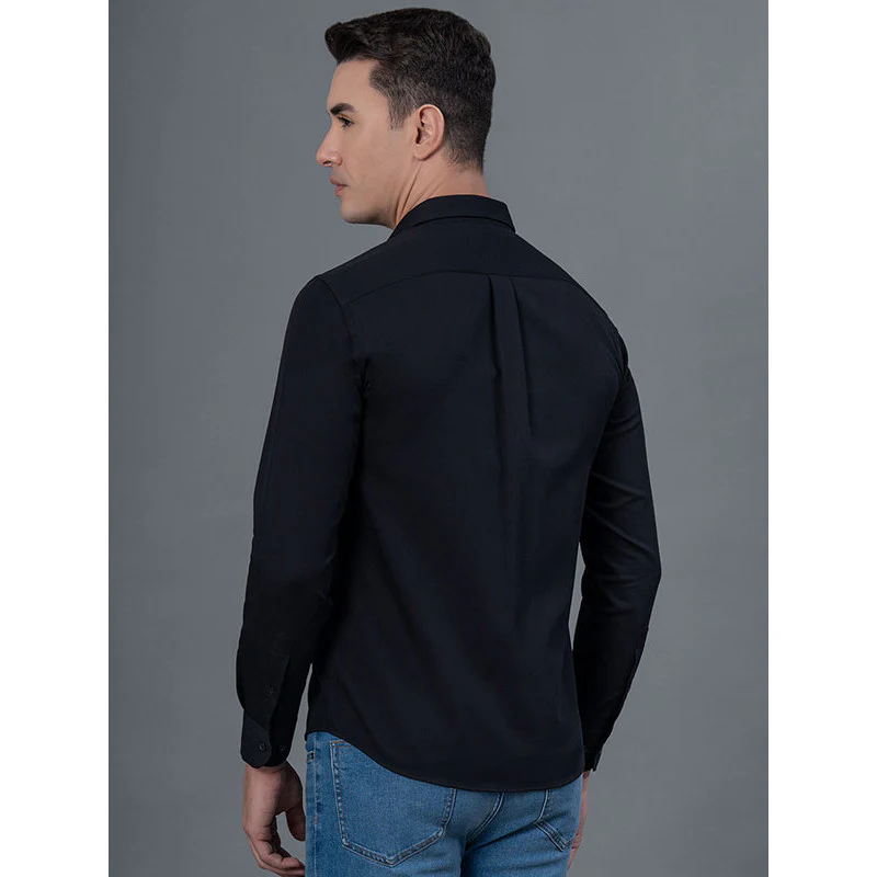 Casual TextuRed Shirt for Men - Image 3