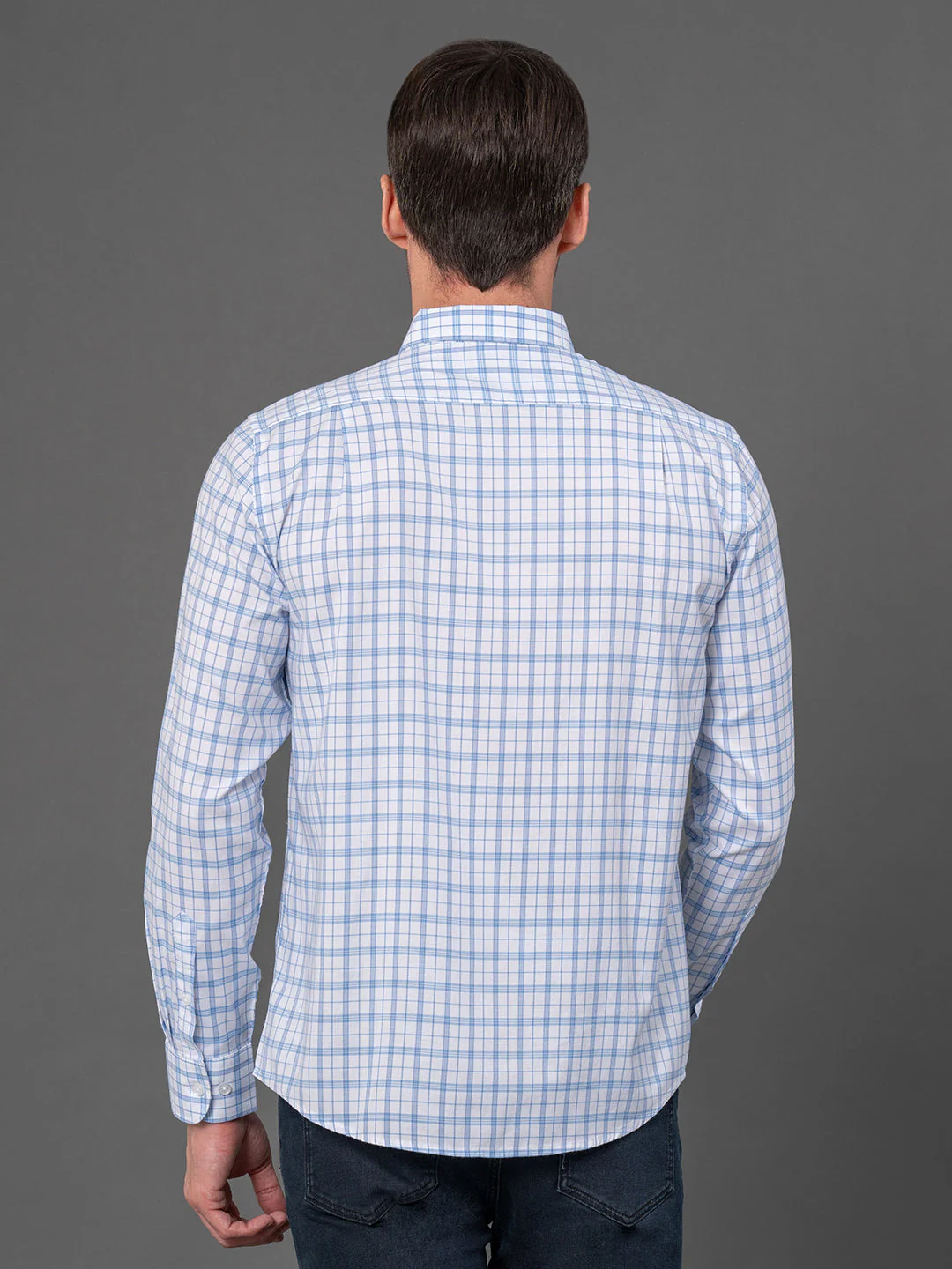 Checked Shirt for Men - Image 3