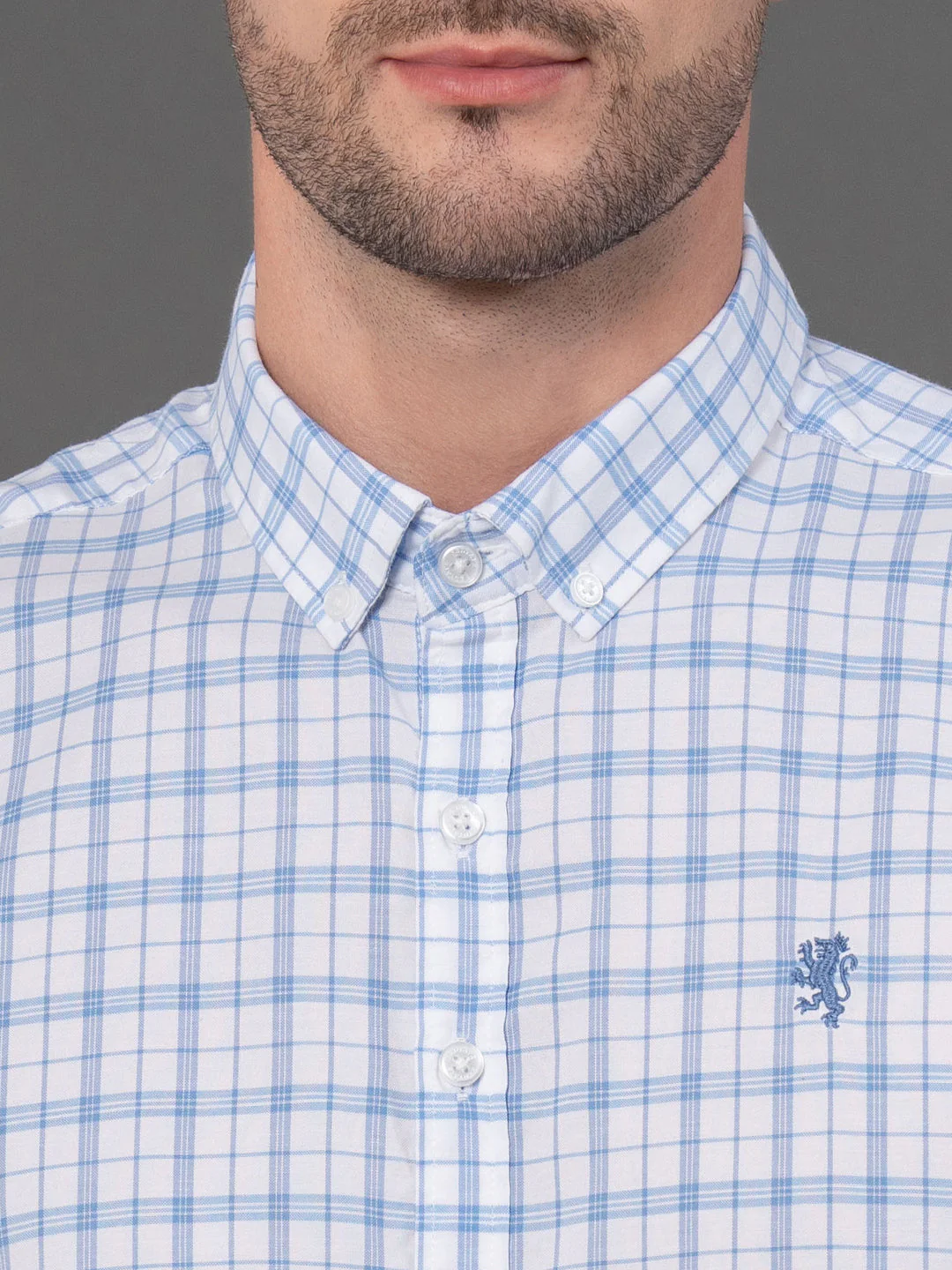 Checked Shirt for Men - Image 4