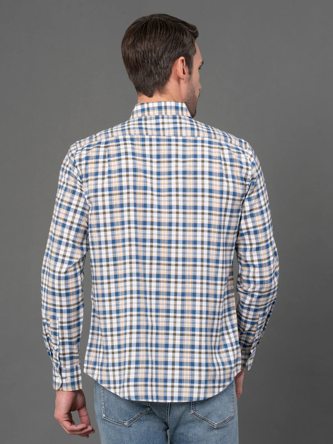 Checked Shirt for Men - Image 3