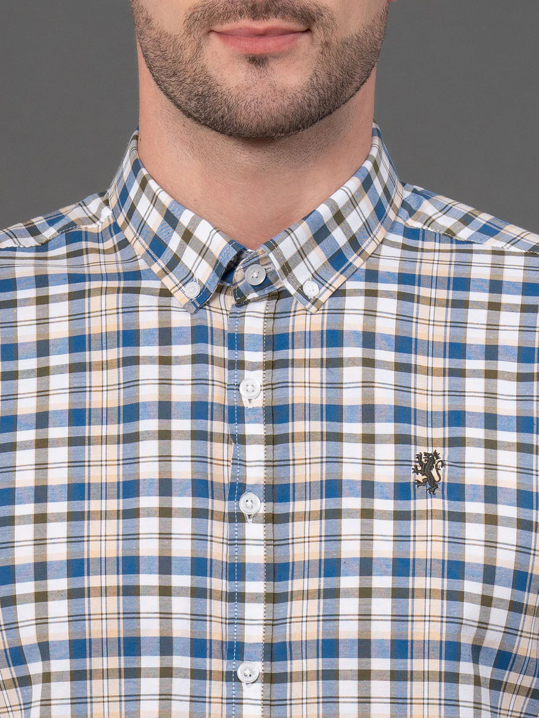 Checked Shirt for Men - Image 4