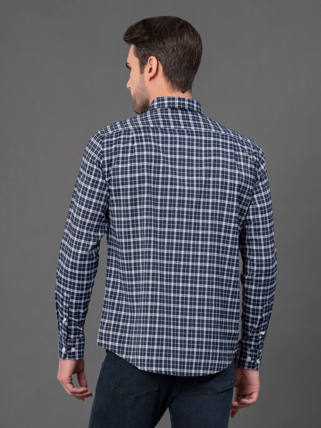 Checked Shirt for Men - Image 3