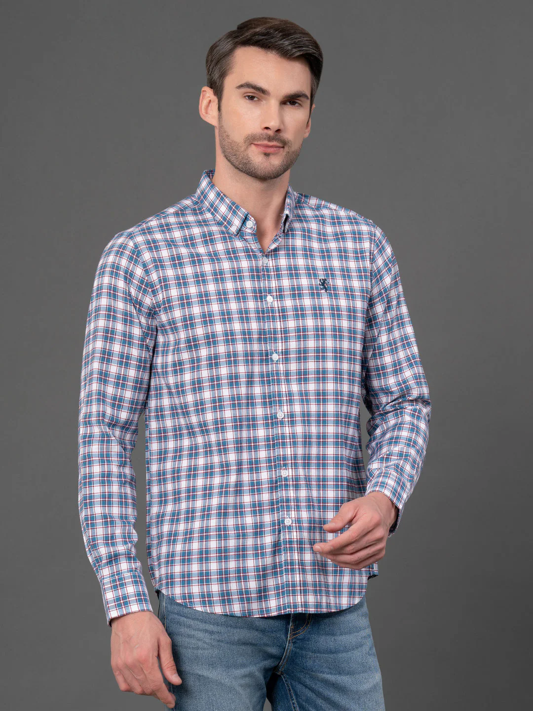 Checked Shirt for Men - Image 2