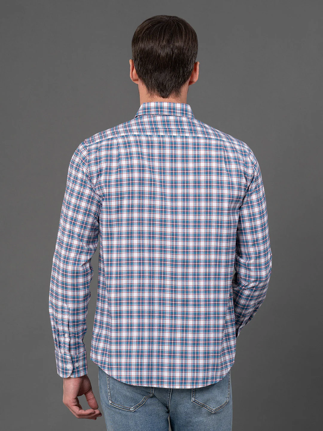 Checked Shirt for Men - Image 3