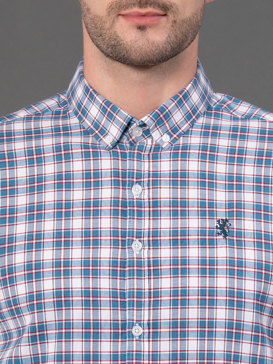 Checked Shirt for Men - Image 4