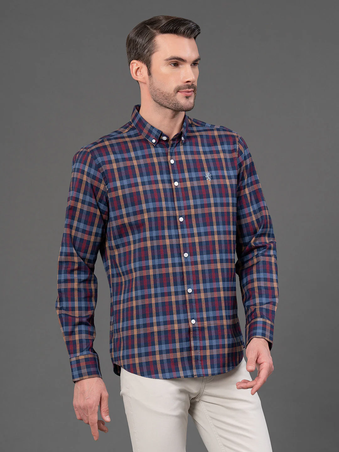 Checked Shirt for Men - Image 2