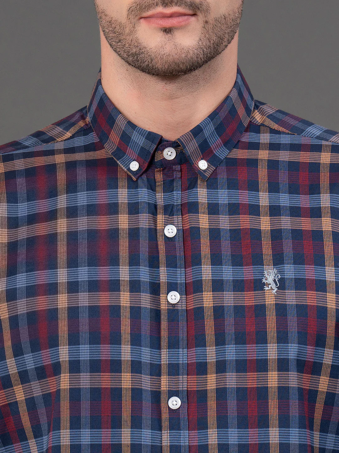 Checked Shirt for Men - Image 4